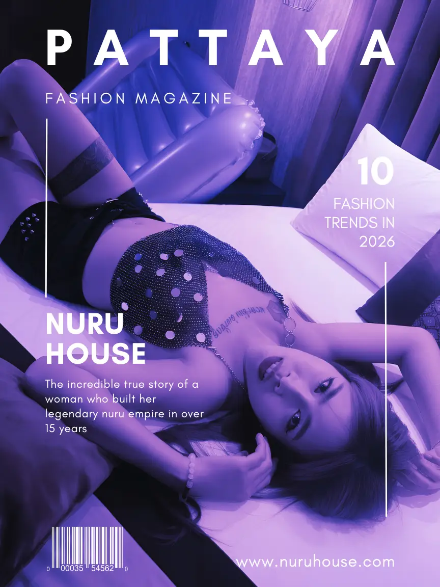 Nuru Girl in Soapy Massage Room at Nuru House Pattaya